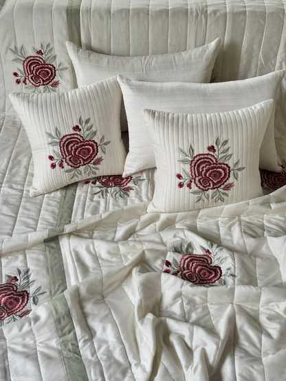 The Scarlet Garden Bedding Set