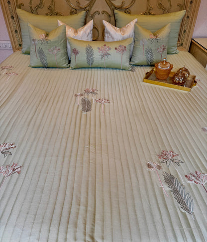 The Lime Green Shrub Bedding Set