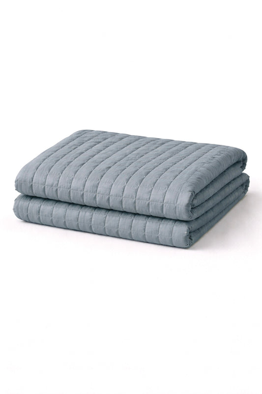 The Grey Blue Quilt