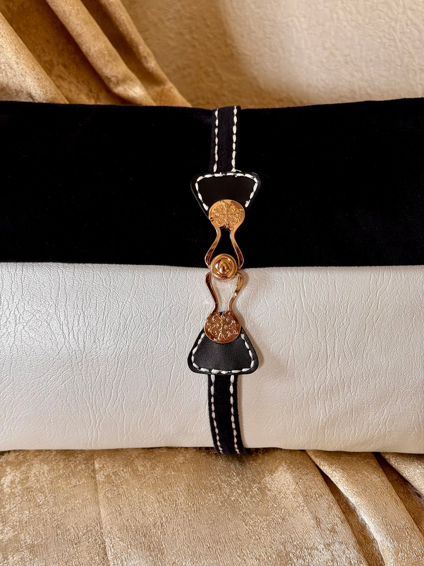 The BLACK MONOCHROME LUMBAR (WITH INSERT)