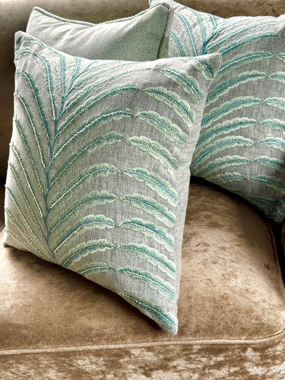 The Aqua Folia Cushion