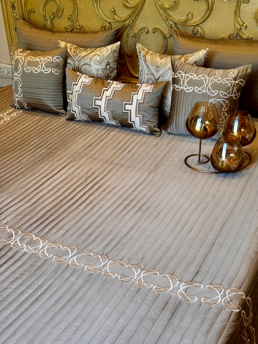 The Brown Papillon Bedding Set