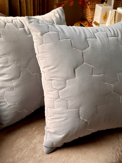 The Grey Mirage Cushion Cover