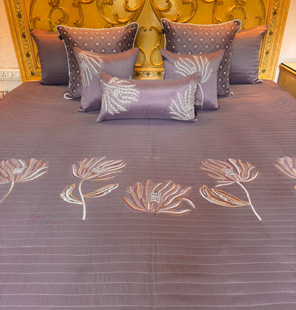The Plum Valencia Bedding Set