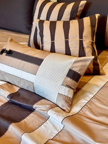 The Beige Monaco Bedsheet Set