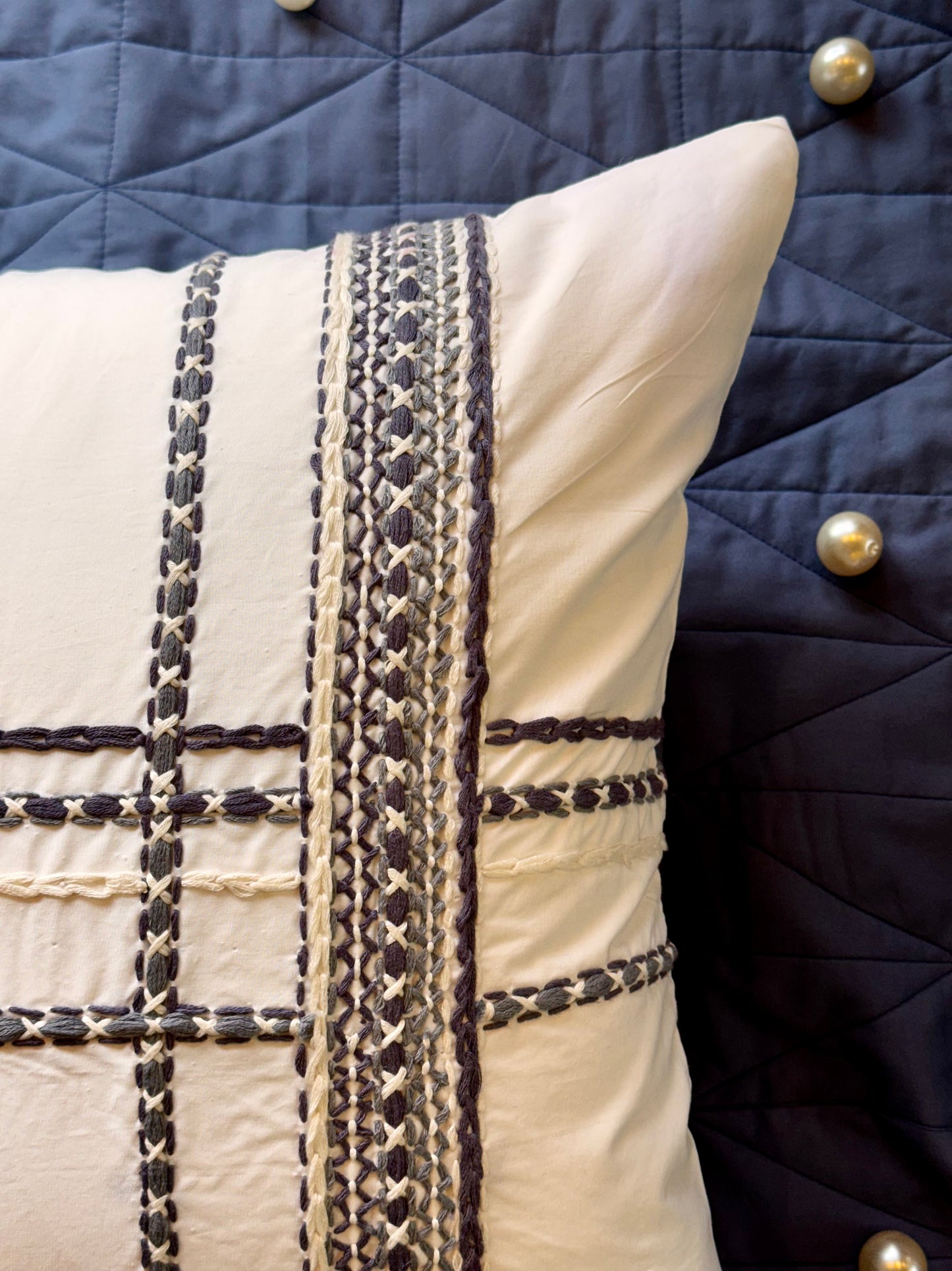 The Classic Crossweave Cushion Cover