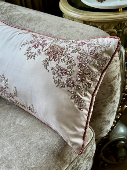 The Blush Ornate Lumbar (With Insert)