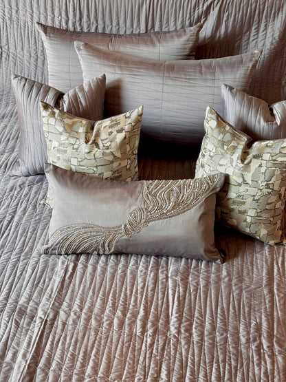 The Silver Lit Bedding Set