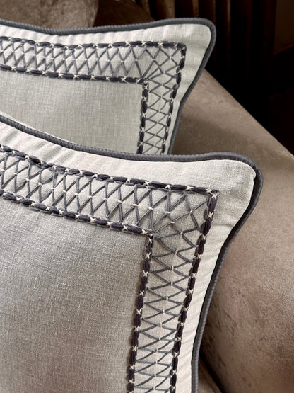 The Cross-Stitch Cushion Cover