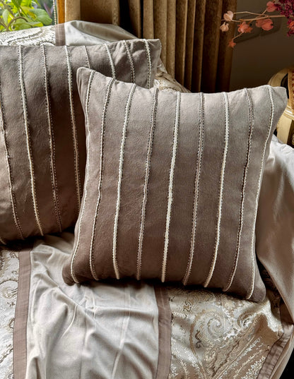 The Brown Dori Cushion Cover