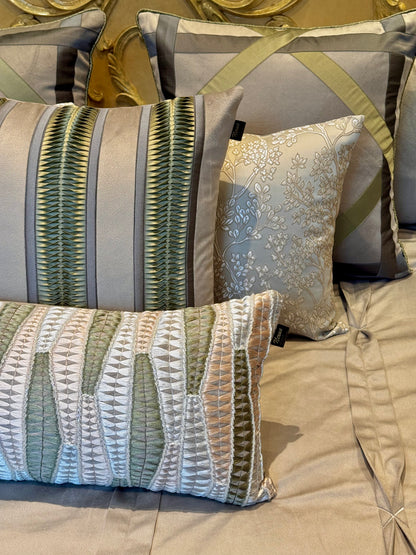 The Grey Azra Bedding Set