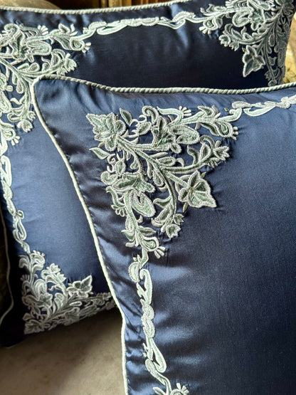 The Royal Blue Garden Cushion Cover
