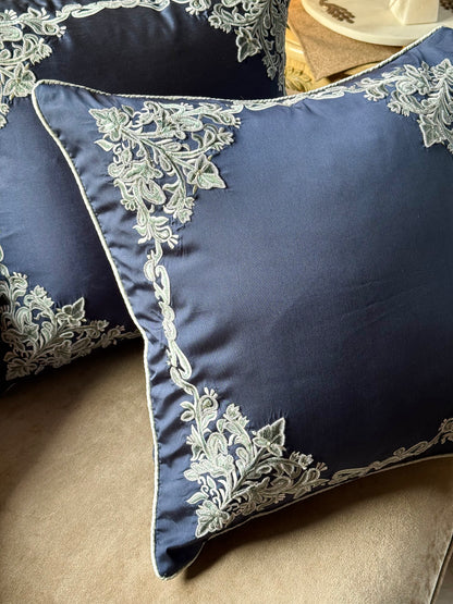 The Royal Blue Garden Cushion Cover