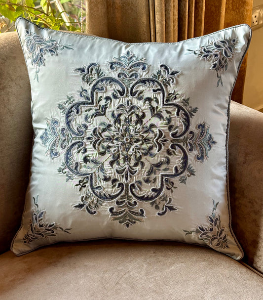 The Grand Azure Cushion Cover
