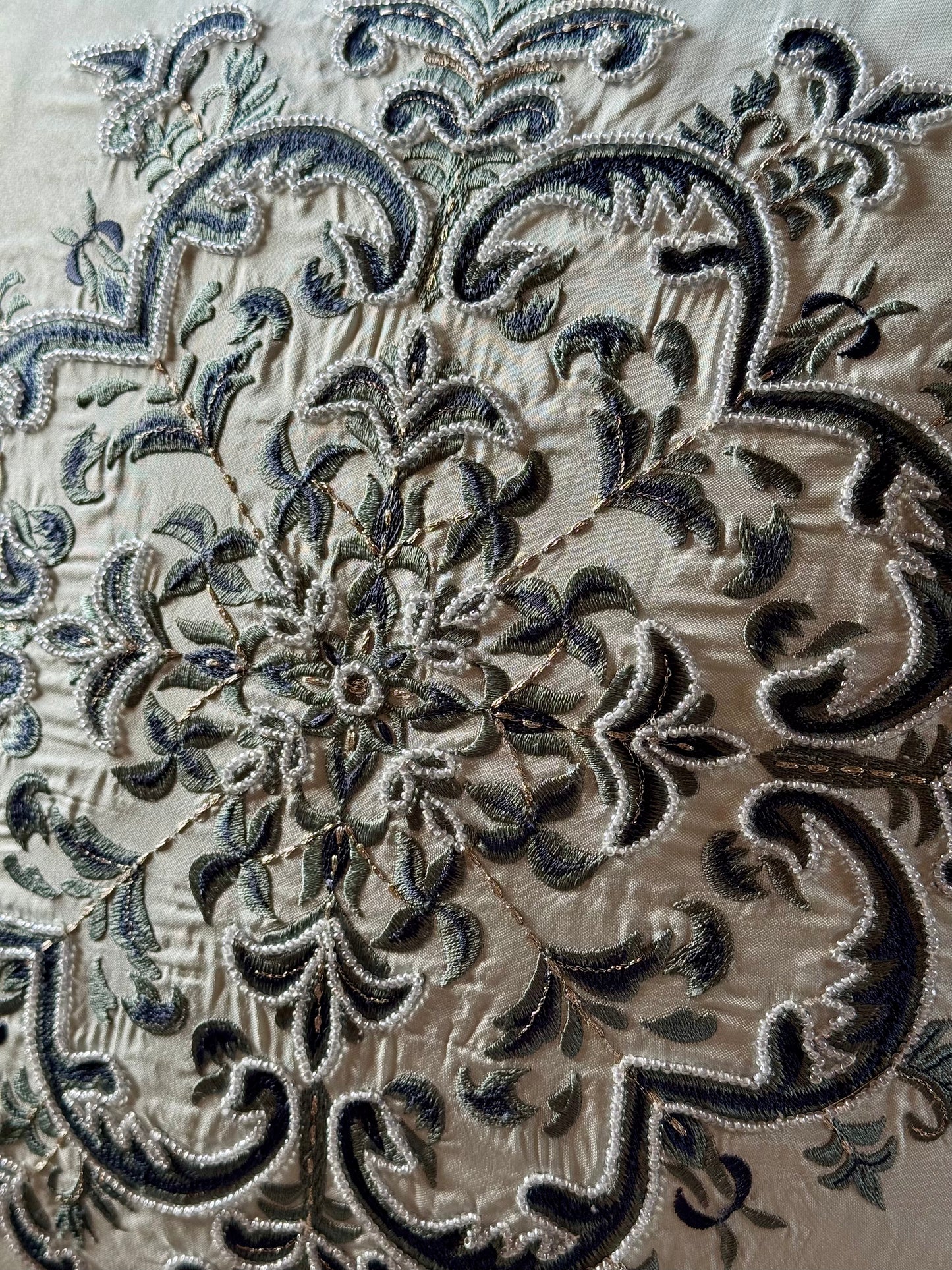 The Grand Azure Cushion Cover