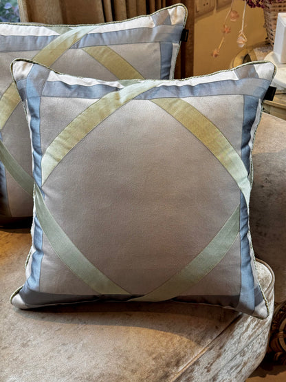 The Grey Green Hermes Cushion