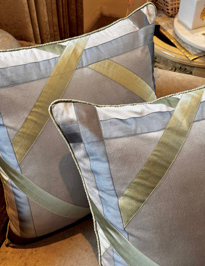 The Grey Green Hermes Cushion