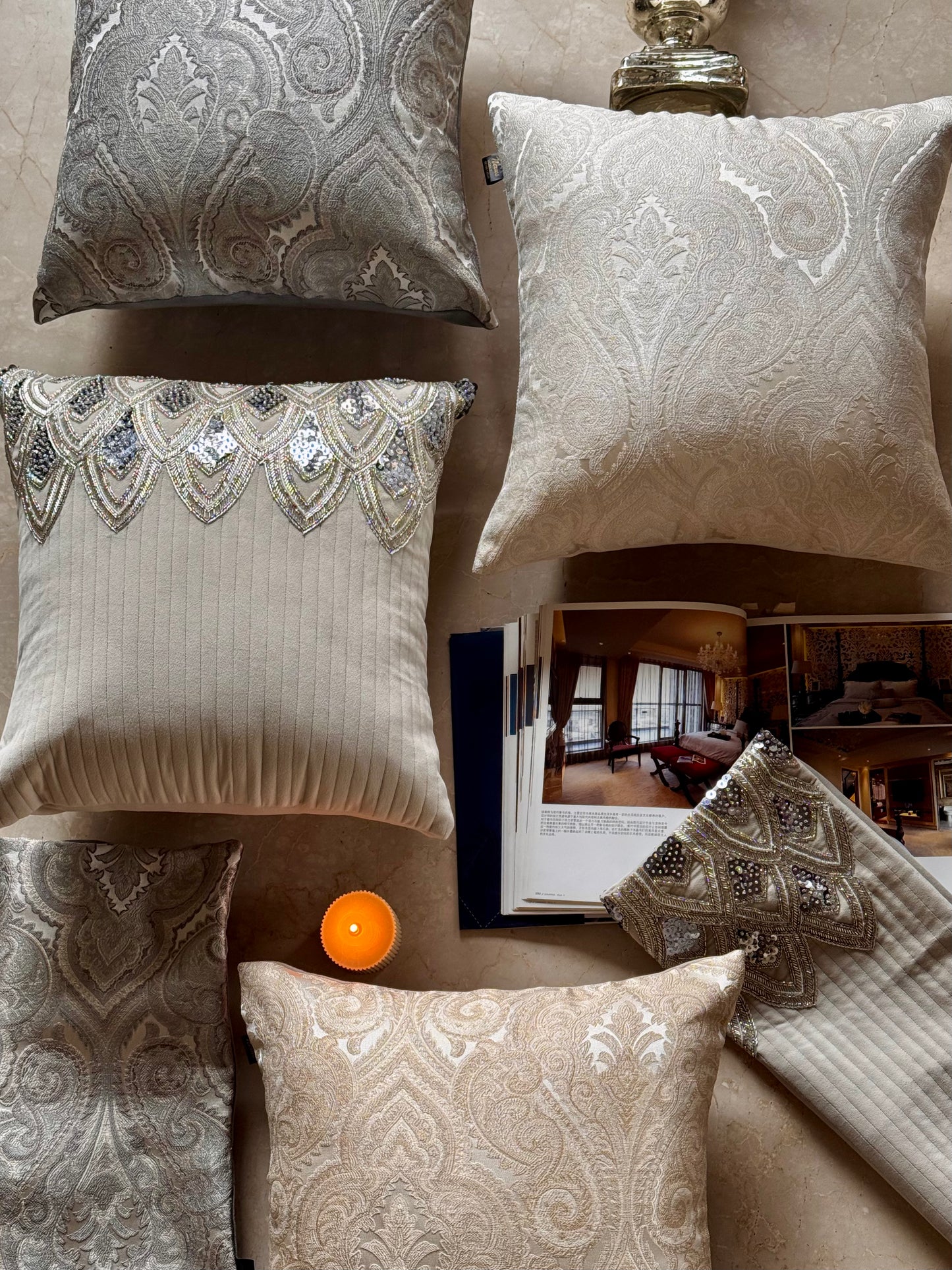 The Bird Wing Cushion Cover