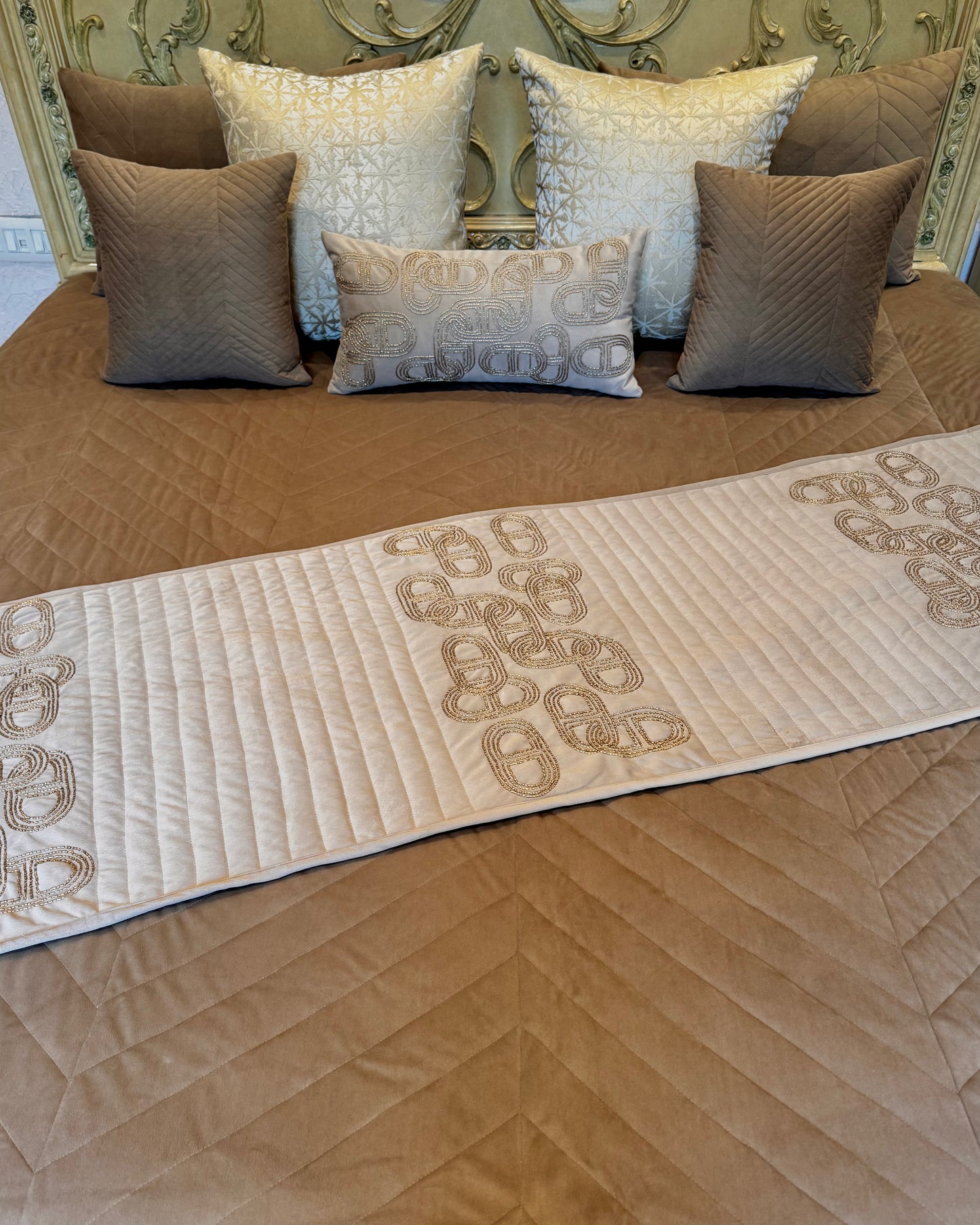 The Gold Ethereal Bedding Set