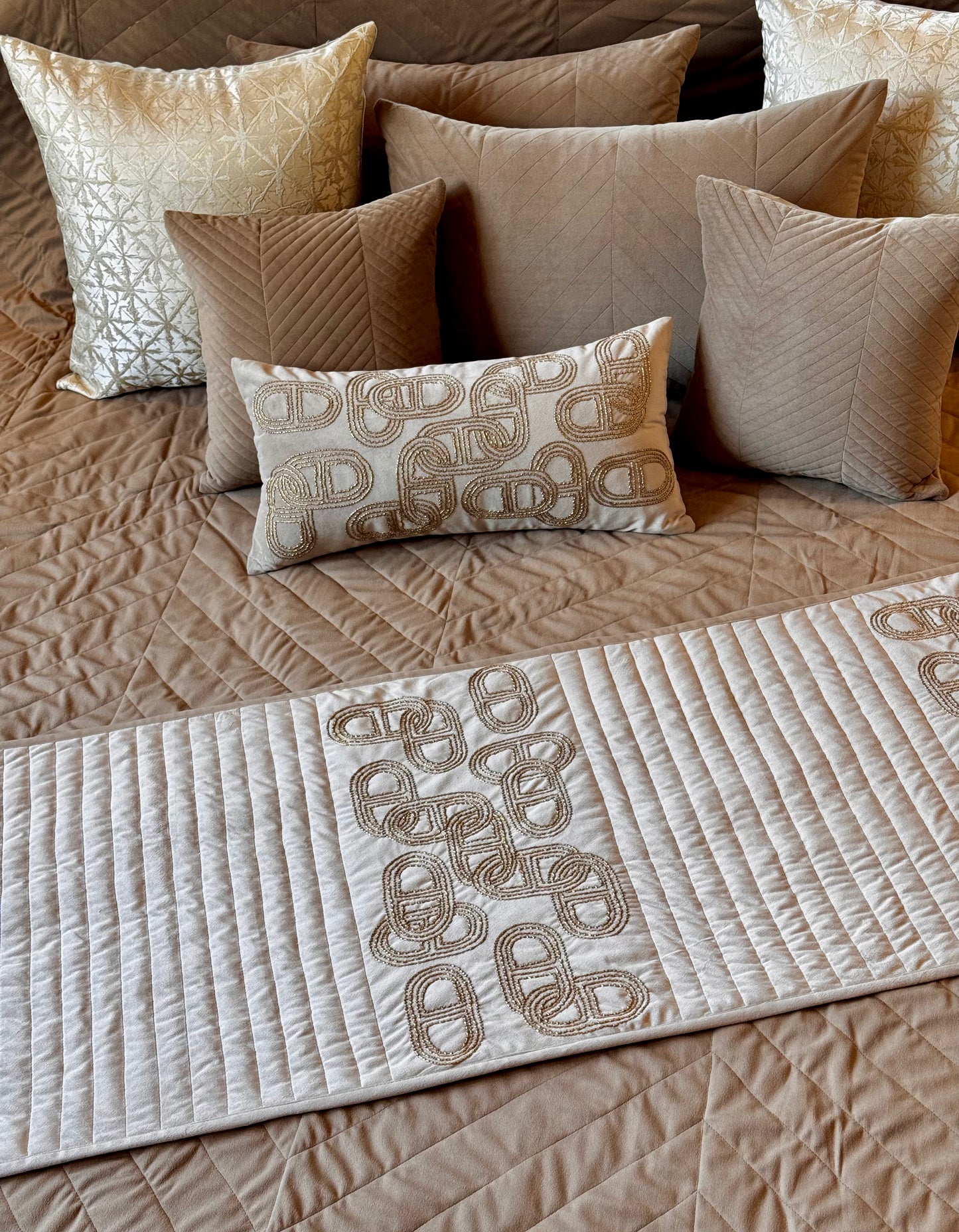 The Gold Ethereal Bedding Set