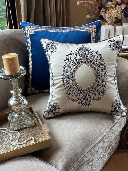 The Royal Emblem Cushion Cover