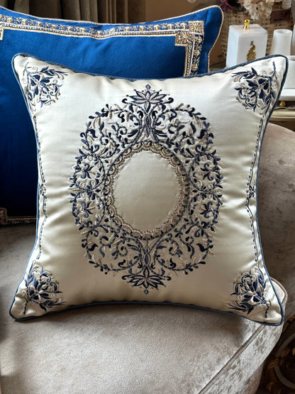 The Royal Emblem Cushion Cover