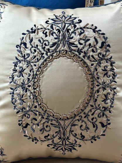 The Royal Emblem Cushion Cover