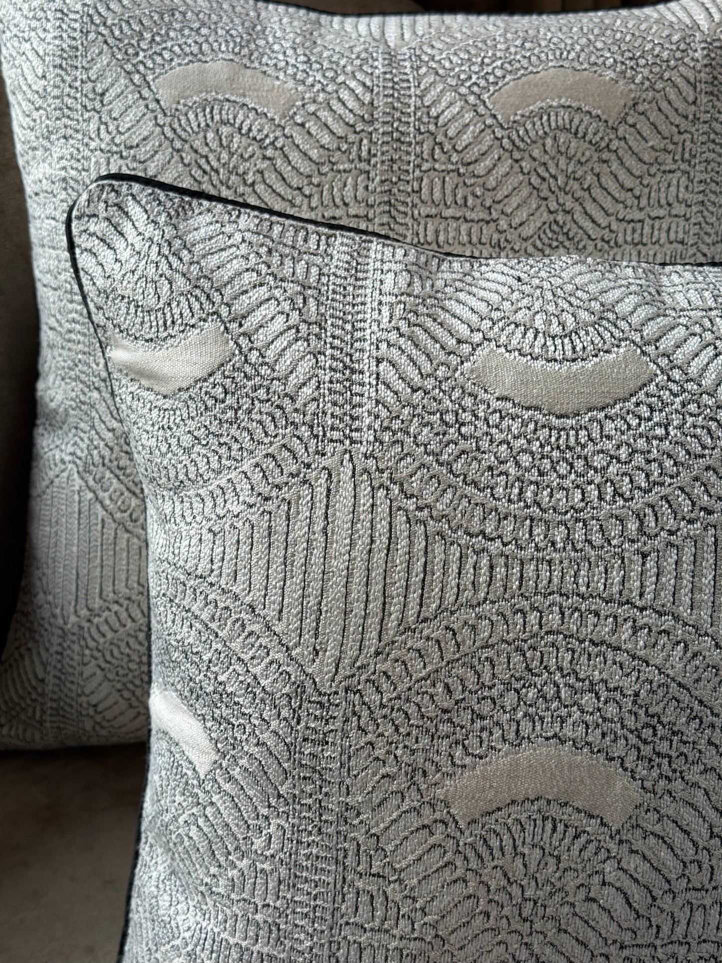 The Textured Mosaic Cushion Cover