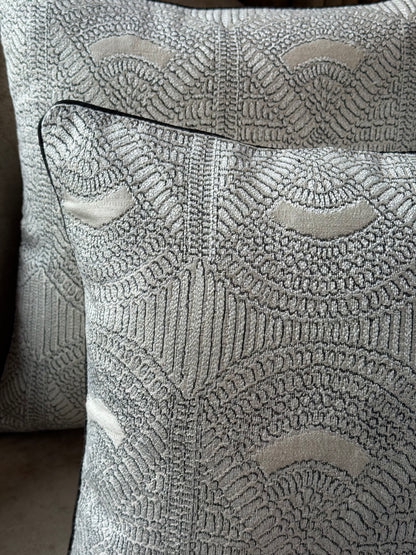 The Textured Mosaic Cushion Cover