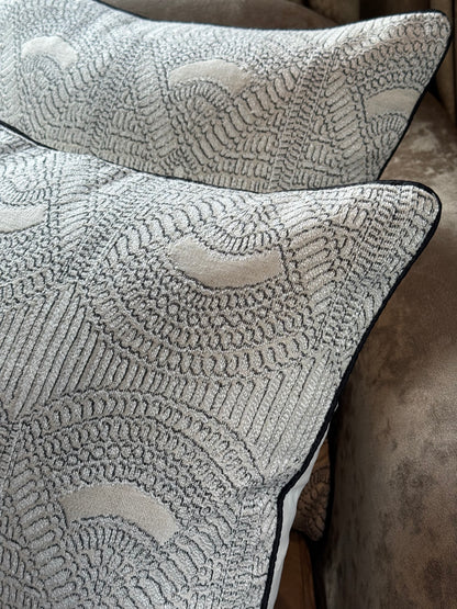 The Textured Mosaic Cushion Cover