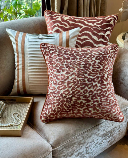 The Russet Wave Cushion Cover