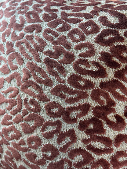 The Rust Leopard Cushion Cover