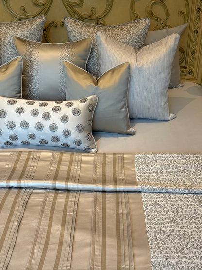 The Celeste Stripe Duvet Set