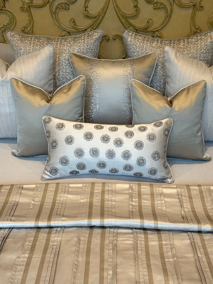 The Celeste Stripe Duvet Set