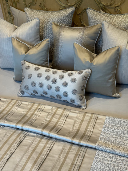 The Celeste Stripe Duvet Set