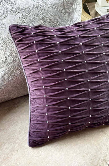 The Deep Plum Cushion Cover