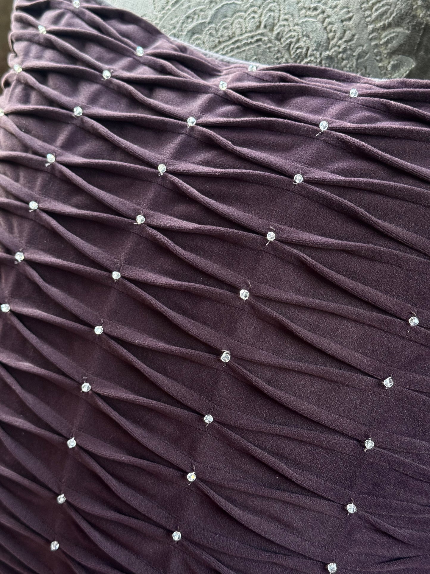 The Deep Plum Cushion Cover