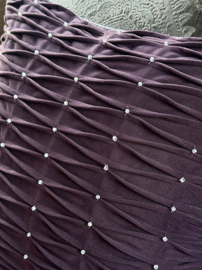 The Deep Plum Cushion Cover