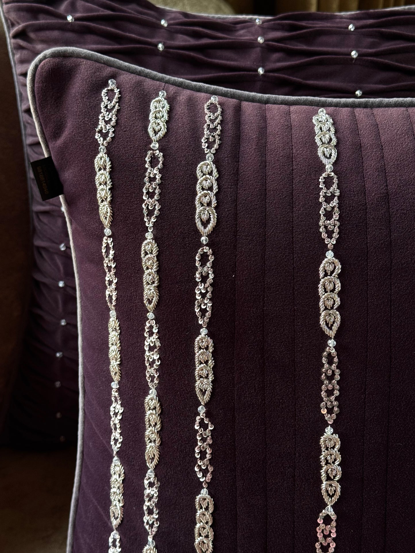 The Royal Plum Cushion Cover