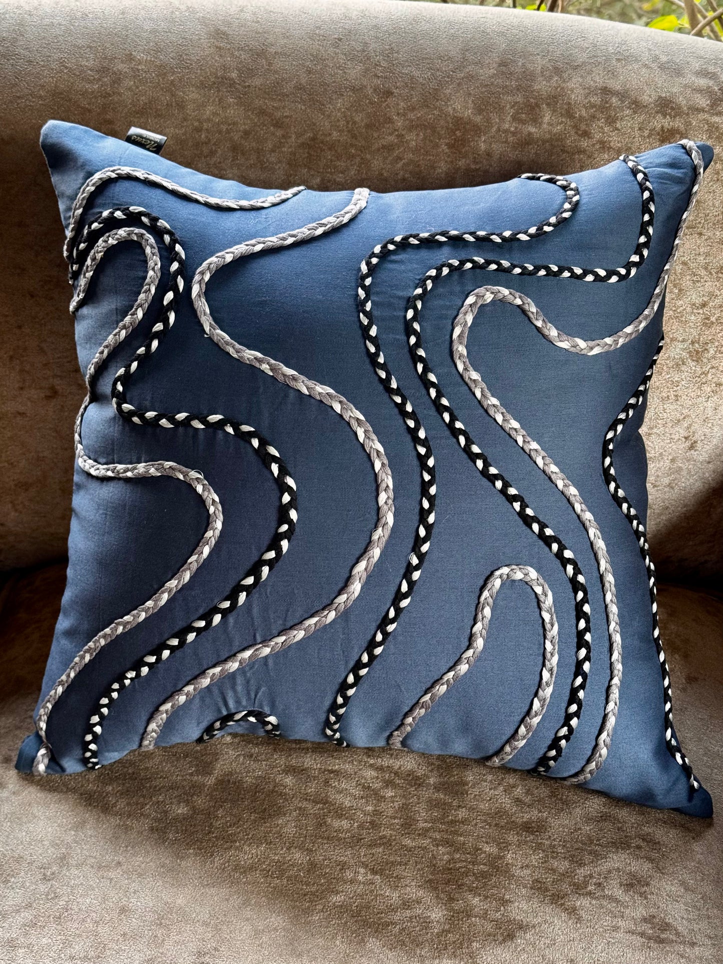 The Deep Blue Sandstone Cushion Cover