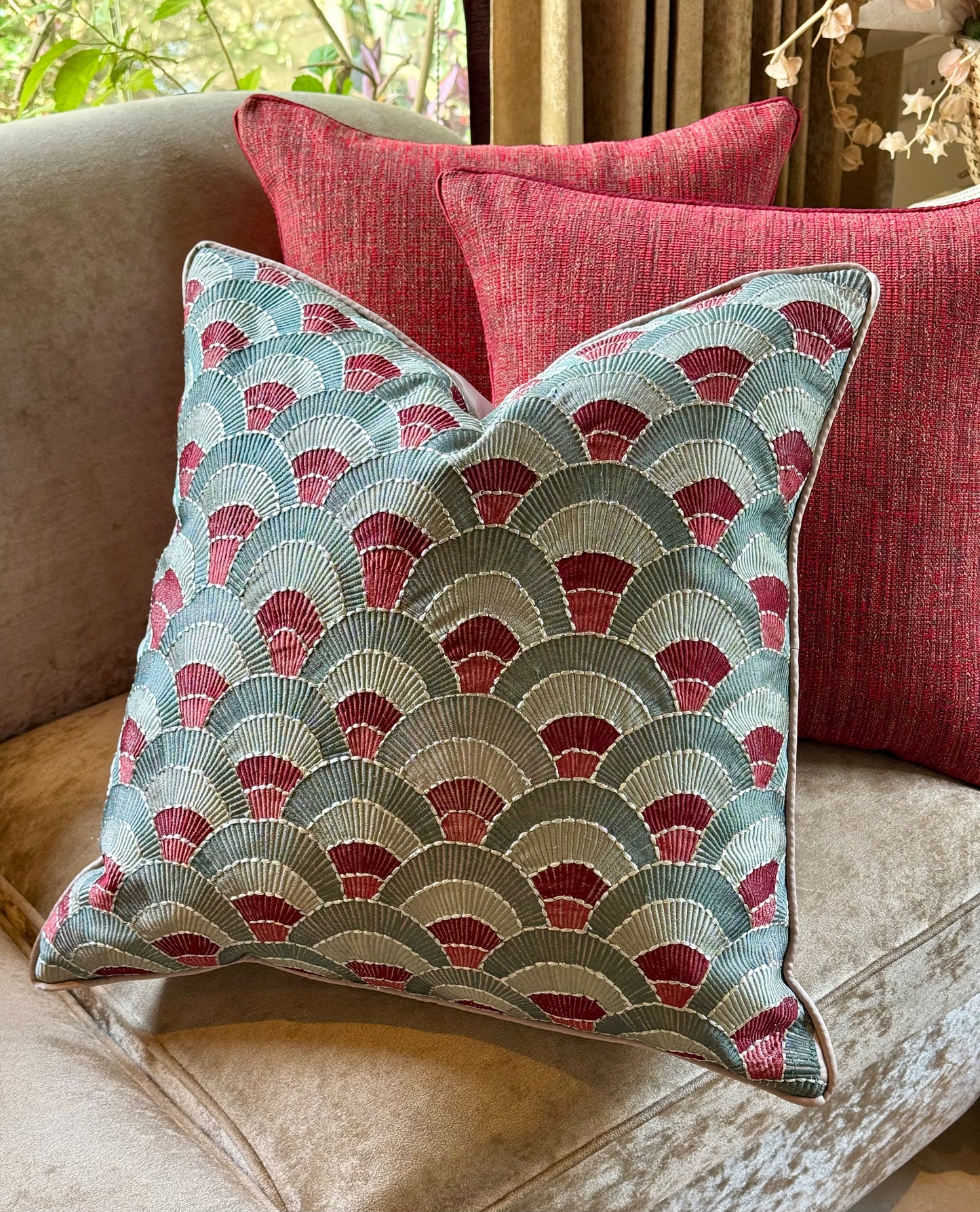The Multi Crescent Cushion Cover