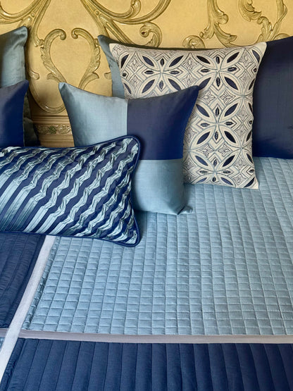 The Light-Dark Blue Bedding Set