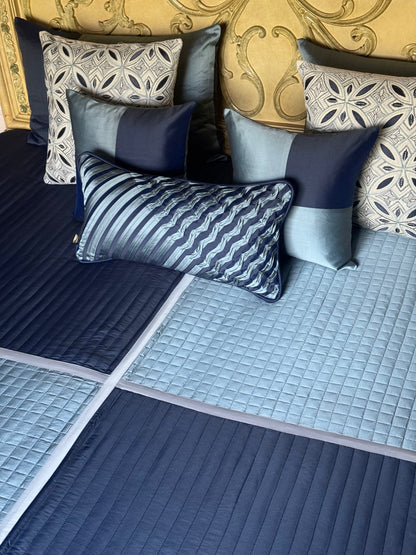 The Light-Dark Blue Bedding Set
