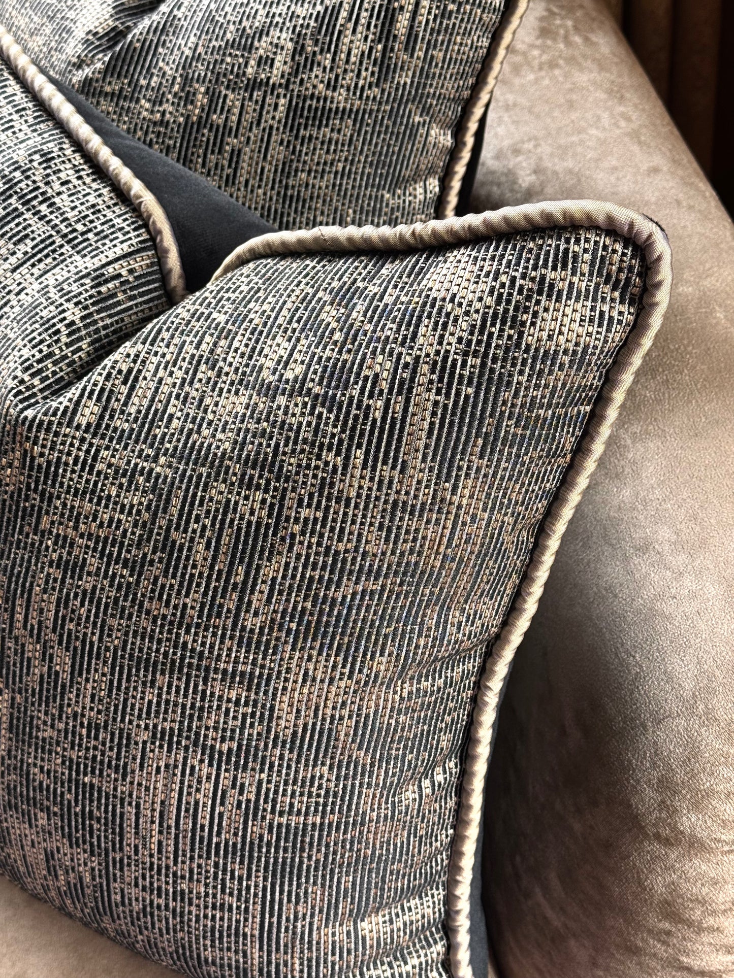 The Black Eclipse Cushion Cover