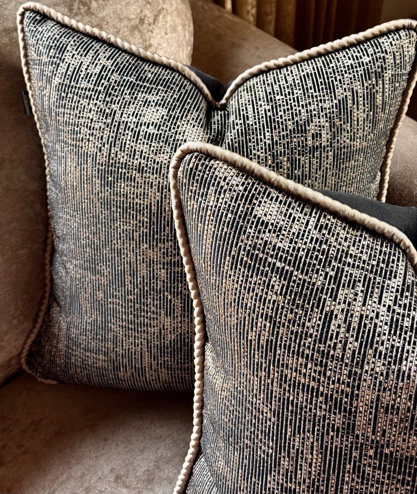 The Black Eclipse Cushion Cover