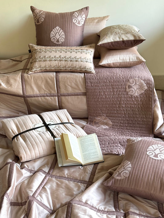 The Pink Pastel Artisanal Quilt Set