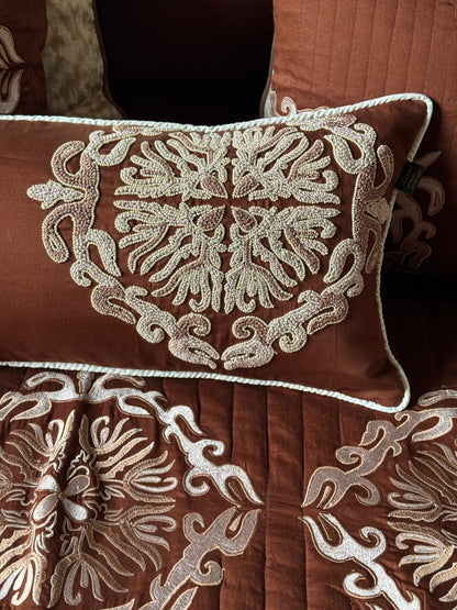 The Rust Rosewood Bedding Set
