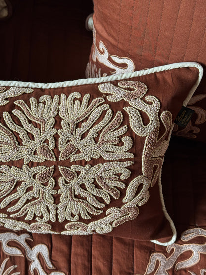 The Rust Rosewood Bedding Set