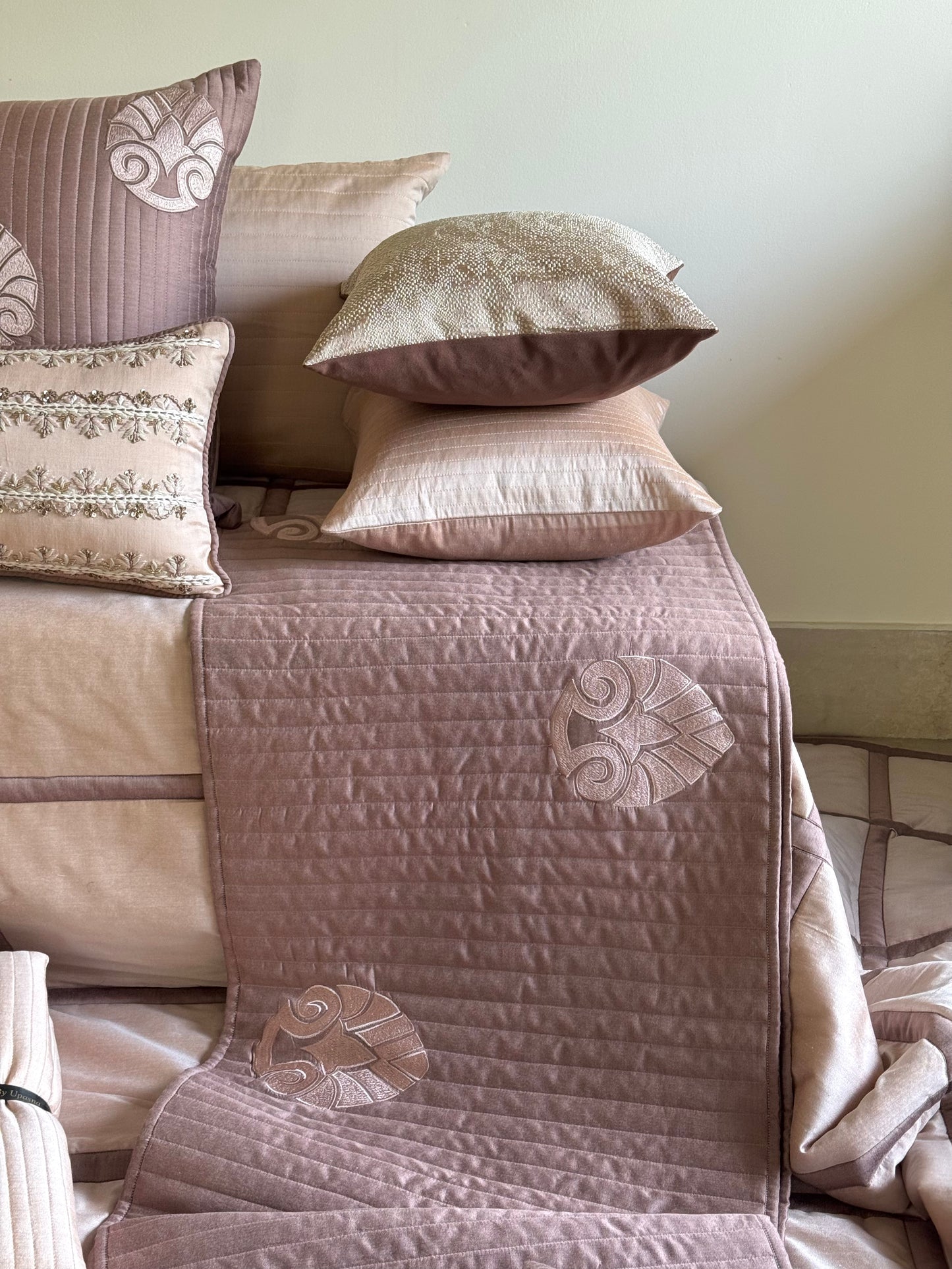 The Pink Pastel Artisanal Quilt Set