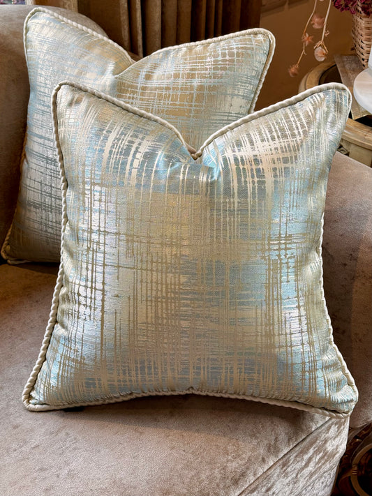 The Aurora Glide Cushion Cover